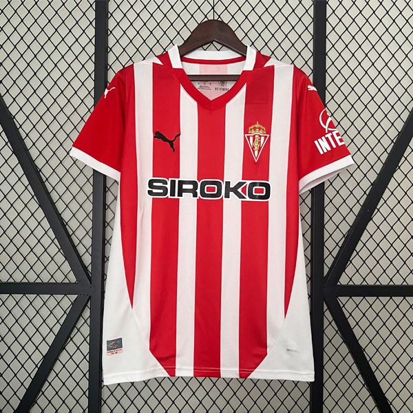 Tailandia Camiseta Sporting De Gijón Primera equipo 2024-25